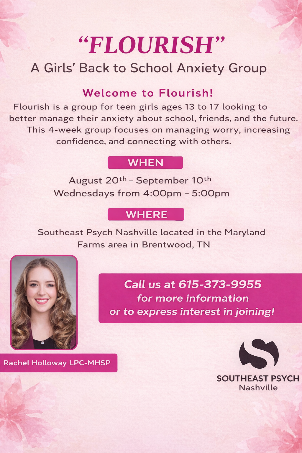 Future Group Therapy Opportunities