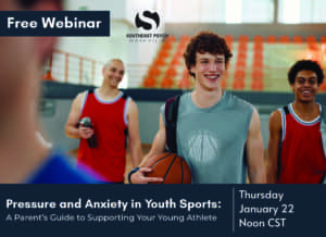 Please click here to watch “Pressure and Anxiety in Youth Sports: A Parents Guide to Supporting Your Young Athlete”